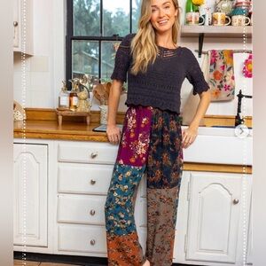 Natural Life Mimi Mixed Print Pant